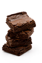 Load image into Gallery viewer, Stack of 4 choclate brownies
